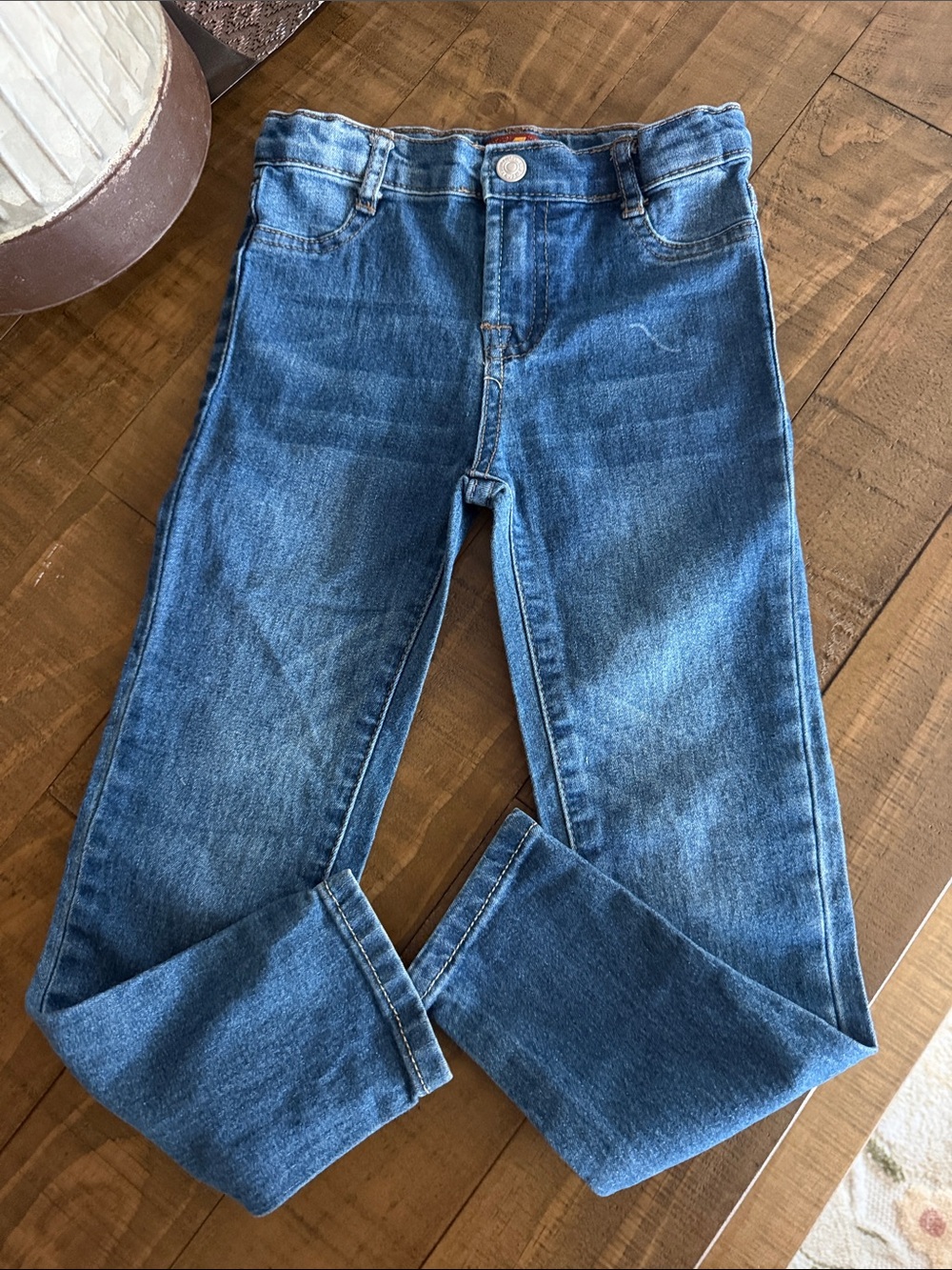 7 For All Mankind Kids Blue Slim Jeans